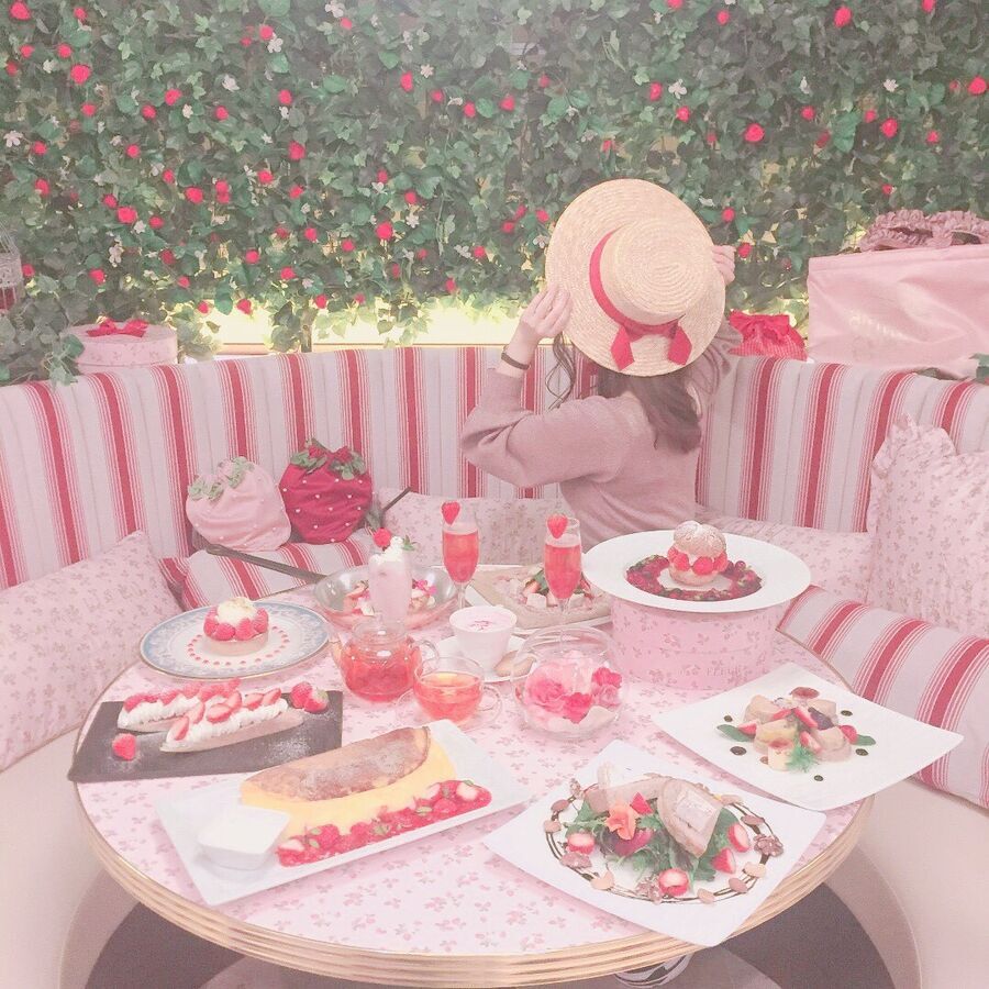 【3月限定】メゾンドフルール×ラメールプラールのカフェがかわいすぎ♡の1枚目の画像