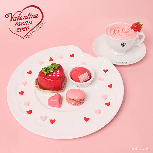 バレンタイン特集 甘くてかわいいピンクメニューを堪能できるカフェ ローリエプレス