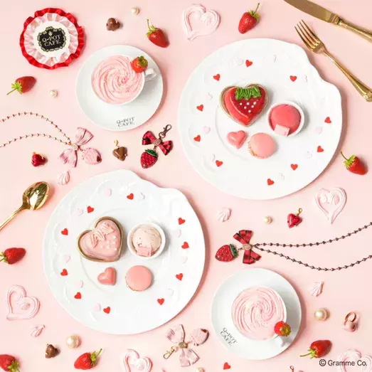 バレンタイン特集 甘くてかわいいピンクメニューを堪能できるカフェ ローリエプレス