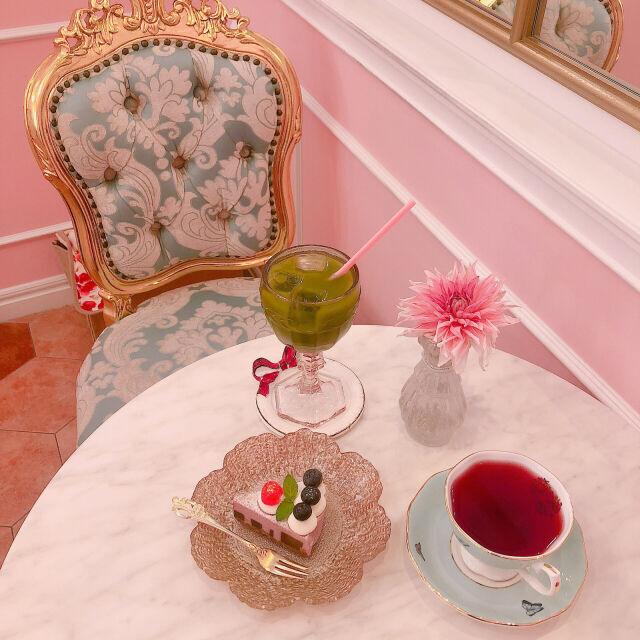 京都カフェめぐりに絶対いきたい♡　ピンクカフェをチェック！の5枚目の画像