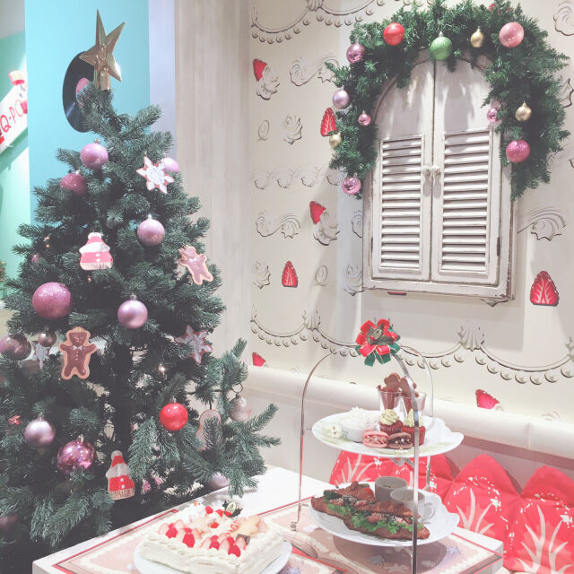 【期間限定】Q-pot CAFE.新作クリスマスメニューであまかわティータイム♡の4枚目の画像