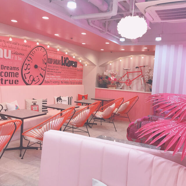 原宿ニューオープンのカフェ「リキューム」がピンクすぎてかわいいって噂♡の3枚目の画像