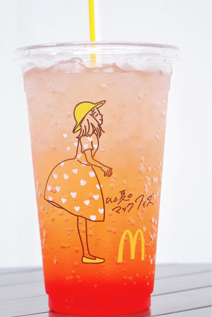 カップがかわいい♡『ひと夏のマックフィズ』が新発売！の4枚目の画像