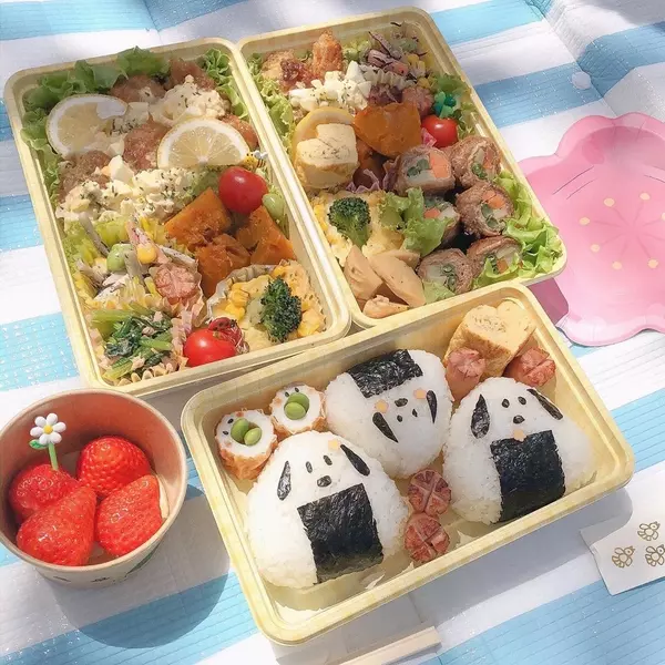 かんたんお弁当レシピ特集 秋のピクニックでみんながびっくりするかわいいキャラ弁アレンジも ローリエプレス