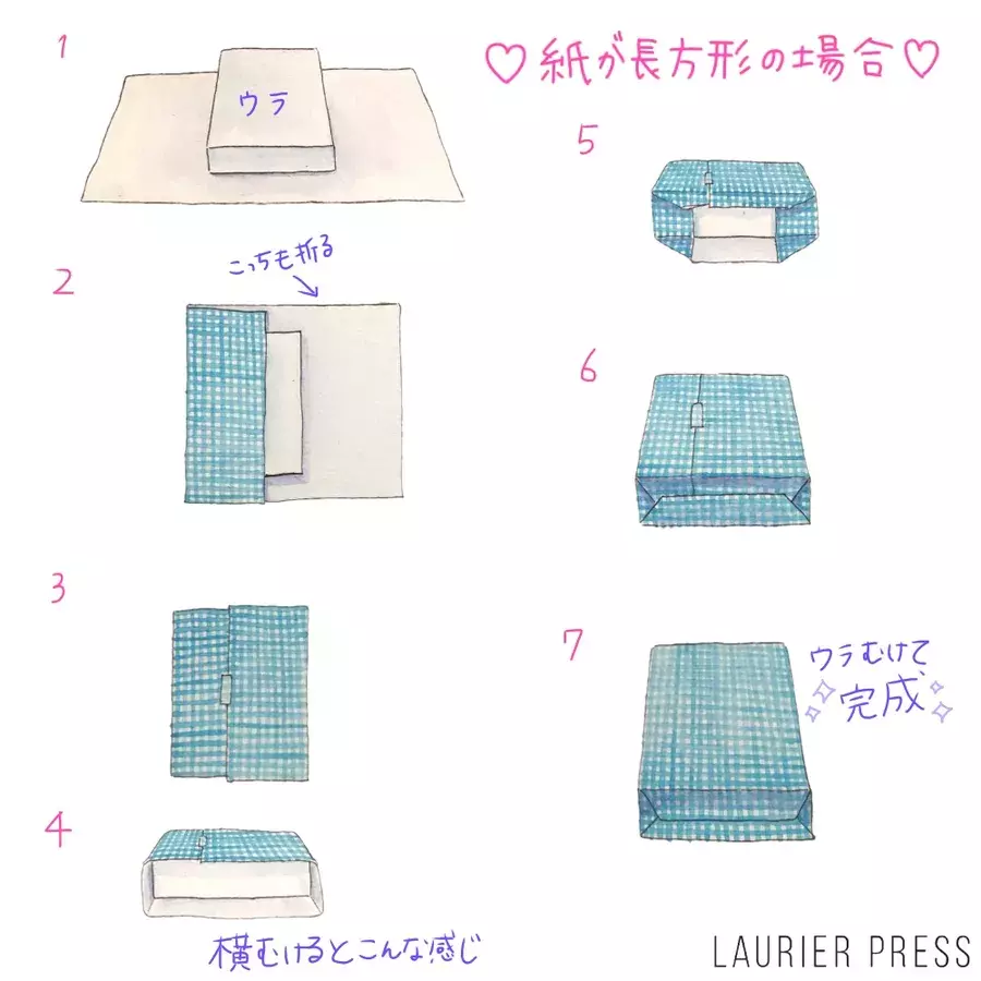 クリスマスやバレンタインに便利な簡単ラッピングのやり方 イラスト ローリエプレス クリスマスやバレンタインに便利な簡単ラッピングのやり方 イラスト ローリエプレス