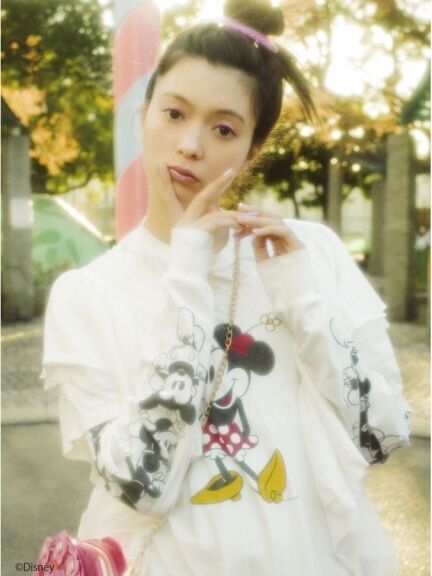 little sunny bite（リトルサニーバイト）Disney★mickey mouse long tee　13800円