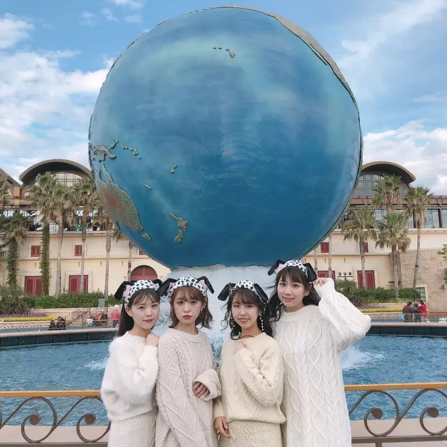 冬のディズニーバウンド 101匹わんちゃんのオールホワイトコーデがかわいい ローリエプレス