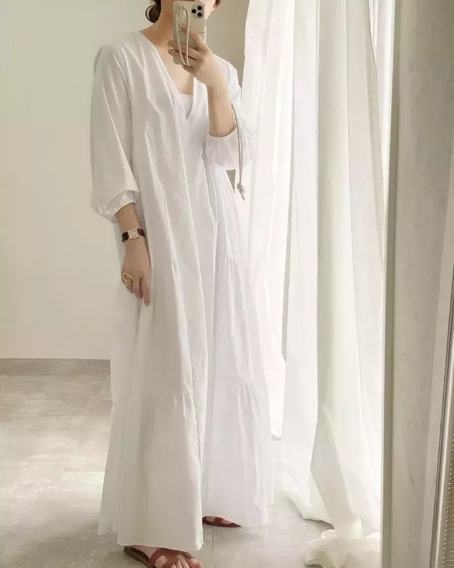 こんなの着てみたかった Zara の主役級白ワンピースコーデ コスパ名品リスト 92 ローリエプレス