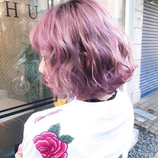 ピンク系のヘアカラーが今の旬 春のイメチェンにおすすめ ローリエ