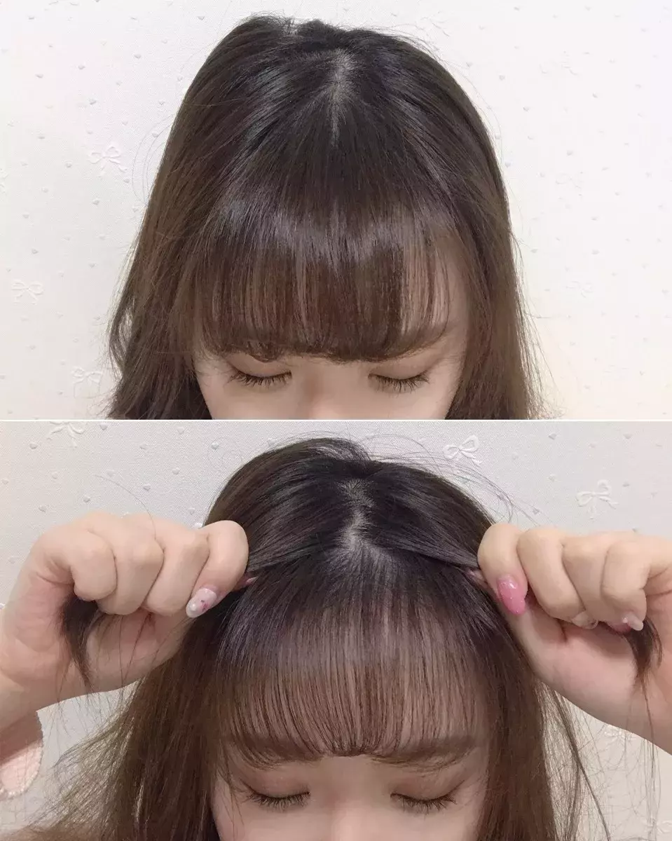 シースルーバンクのやり方4パターン カットしなくても簡単前髪アレンジ ローリエプレス