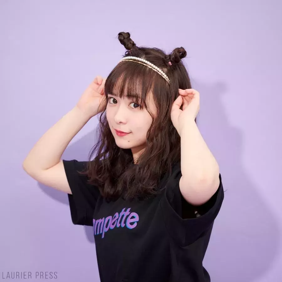 かなかな ステファニーの ロングヘア ボブヘアおそろいヘアアレンジ ローリエプレス