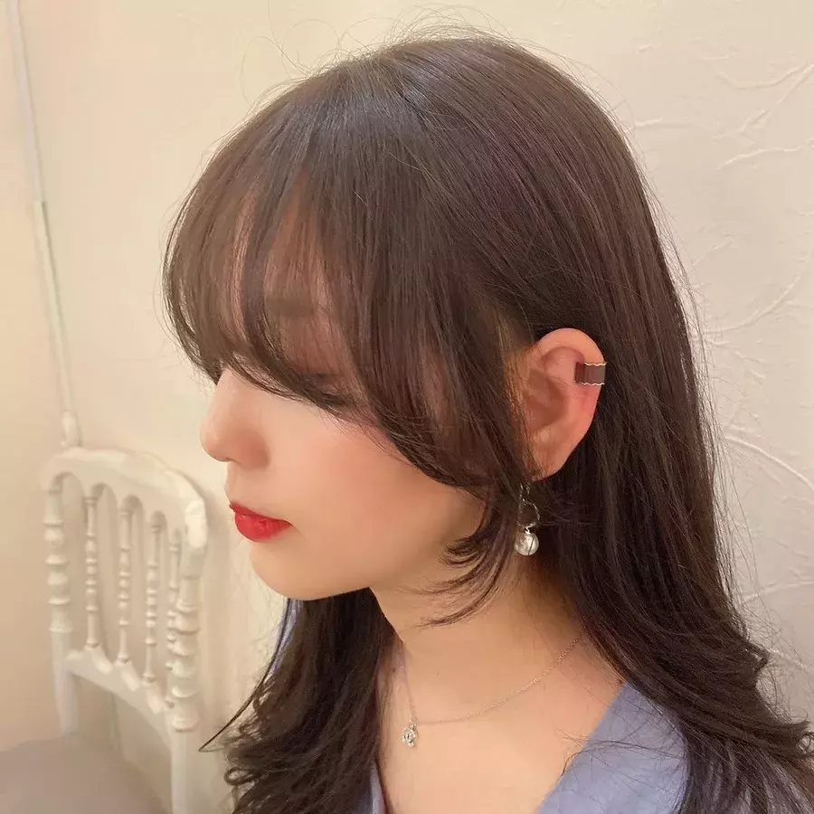 いつもの髪型を韓国女子風にイメチェン 前髪 顔まわりカットヘアカタログ ローリエプレス