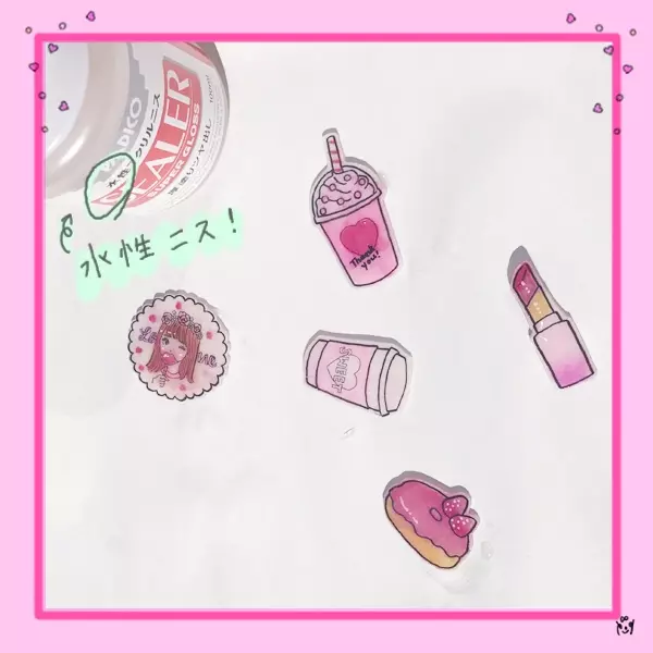 インスタで話題のプラバンクリップをdiy ほぼ100均で簡単ハンドメイド 100均ガーリーdiy ローリエプレス