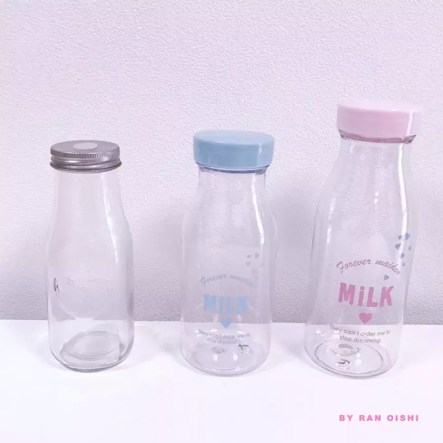 100均 ミルクボトル でインスタ映え 簡単かわいいアレンジ3パターン 100均ガーリーdiy ローリエプレス