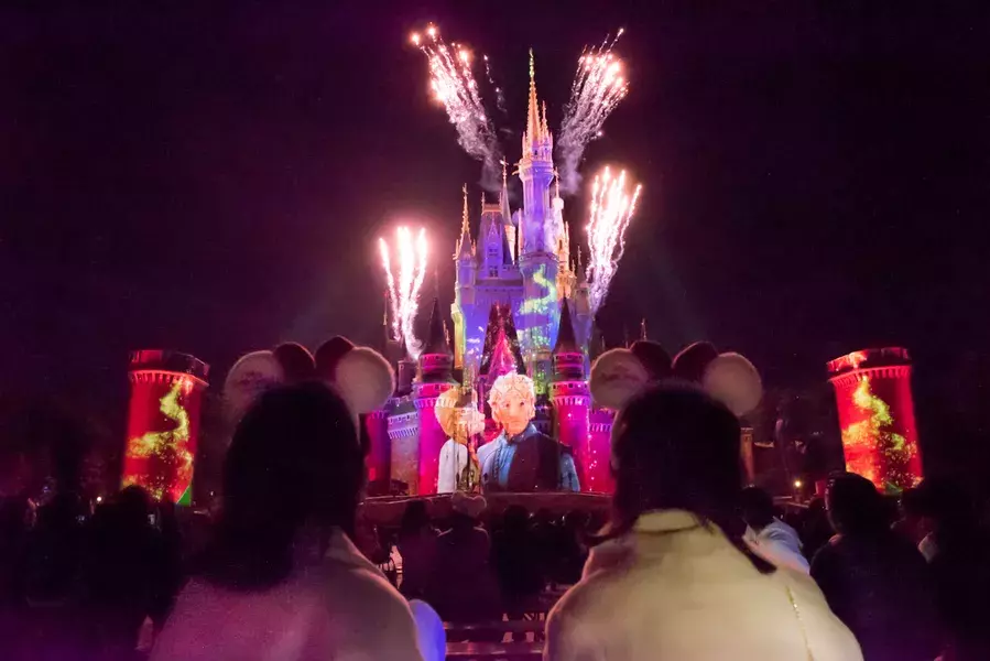 中島姉妹 が行く ディズニー ギフト オブ クリスマスのパレード ローリエプレス