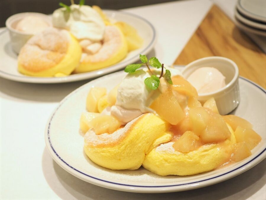 今だけ♡　期間限定・桃のパンケーキが食べられるおすすめカフェ♡の5枚目の画像