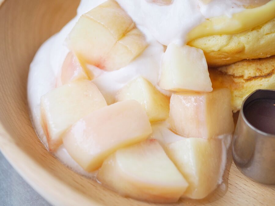 今だけ♡　期間限定・桃のパンケーキが食べられるおすすめカフェ♡の20枚目の画像