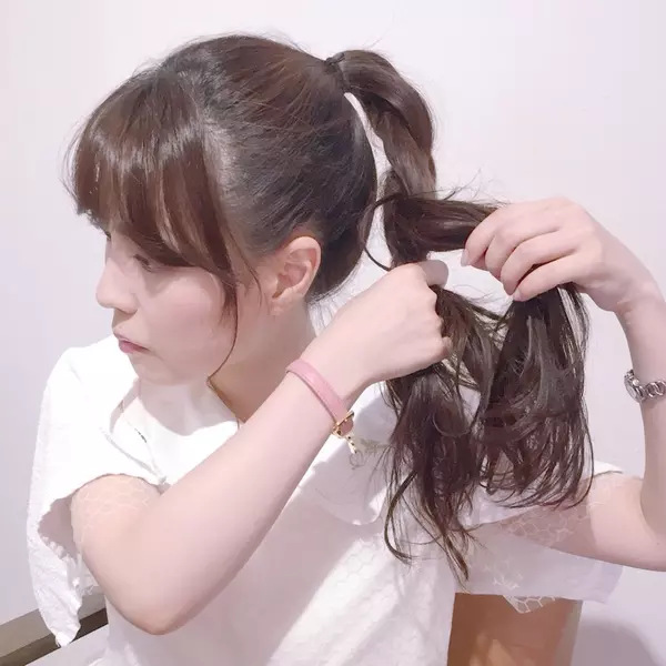 シマウマ パネル サーキュレーション 夏 ロング 髪型 Mashua Jp