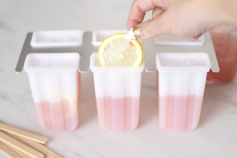 果汁100%のヘルシーおやつ♡　ピンクレモネードアイスキャンディの作り方の11枚目の画像
