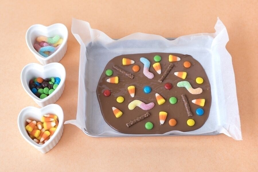ハロウィンパーティにも◎　こわかわいいチョコレートバークの作り方♡の15枚目の画像