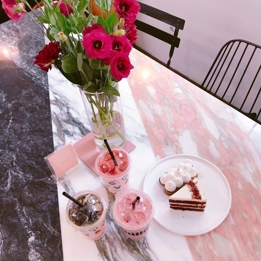 【韓国ピンクスポット特集】かわいすぎるカフェやコスメショップがたくさん♡の11枚目の画像