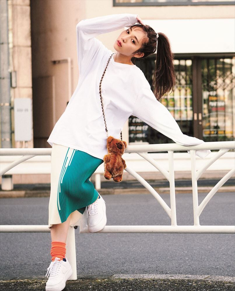優香ちゃんのスタイルブックで一番お気に入りのファッション　photo:Genki Ito