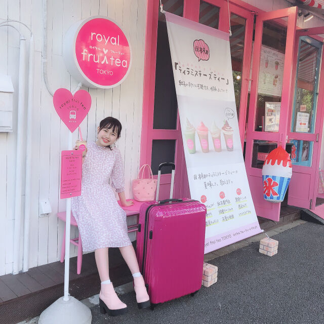 かわいいピンクのバス停が目印♡　Loyal Frui Teaでタピ活！の6枚目の画像