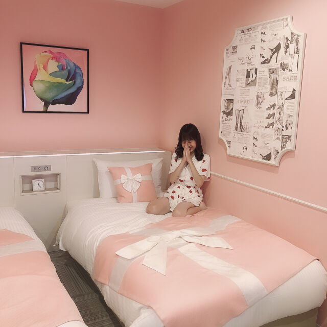 名古屋フォトジェ女子旅♡ ピンクでキュートなホテルに泊まりたい♡の4枚目の画像