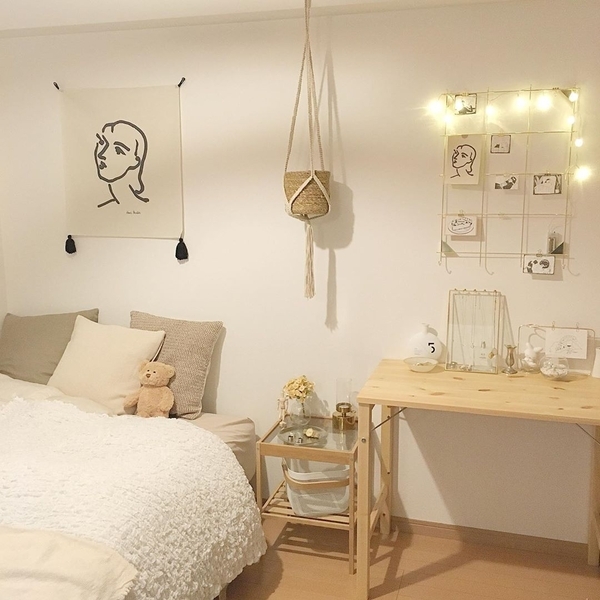 憧れの韓国カフェっぽい上品ナチュラルなお部屋に♡ おしゃれな部屋作りのための5つのコツ ローリエプレス