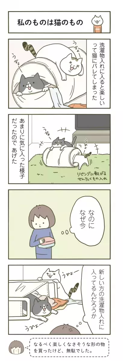 漫画 なんで 猫がハマった意外なアイテム うちの猫がまた変なことしてる Vol 27 ローリエプレス