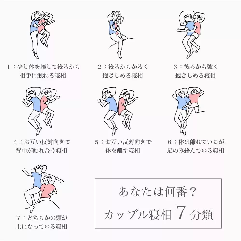 恋愛心理テスト カップルの寝相7パターン 2人の心理が分かる ローリエプレス