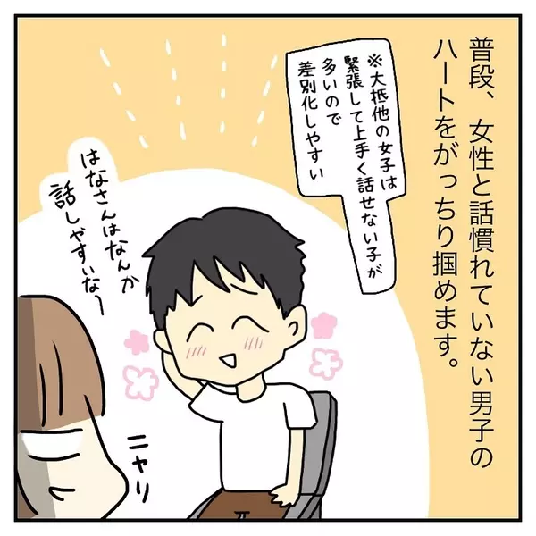 漫画 会話が重要 街コンで男性を落とす必勝法 はなのスパルタ恋活日記vol 73 ローリエプレス
