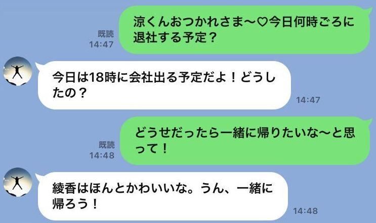 不幸の始まり!?幸せな交際期間のはずが…【LINE事件簿 ＃14】の1枚目の画像