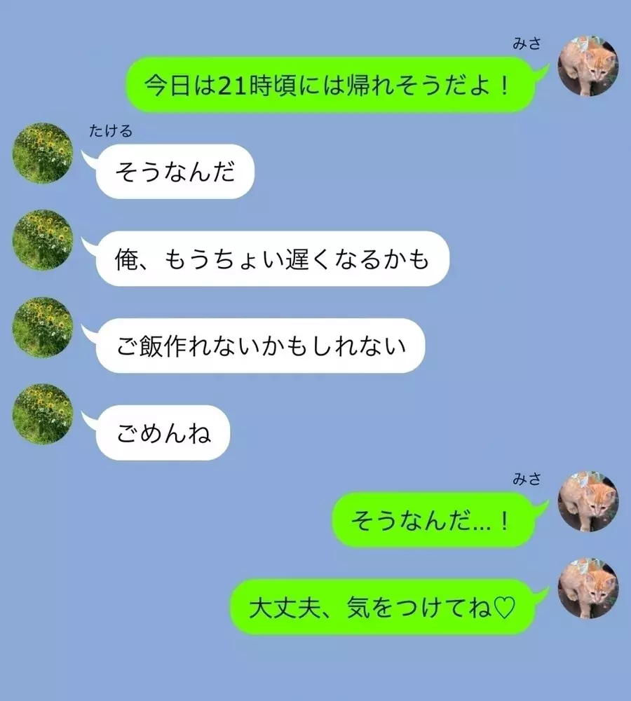 なんか素っ気ない 怪しい旦那に不安な妻 Line事件簿 180 疑われた彼の行動 1 ローリエプレス