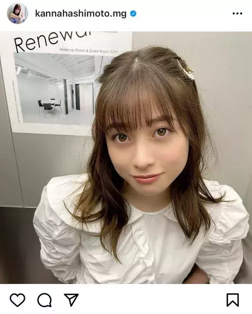 上目遣い最高 移動中でこんなに可愛いの 橋本環奈の至近距離で撮影されたオフショットにファン悶絶 ローリエプレス