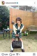元AKB48平嶋夏海がセーラー服姿で腹チラ！「まだまだ現役いけますね!!」「惚れてまう」と大盛りあがり