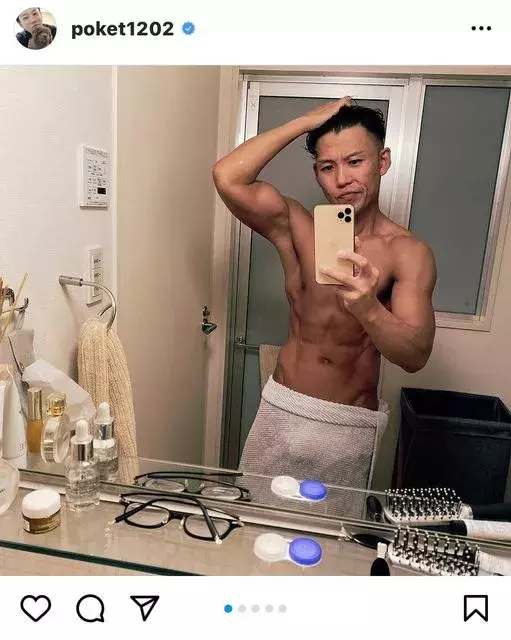 ジャンポケおたけ 鍛え抜かれた筋肉美を公開 キムタクに見えました バッキバキやん と絶賛の嵐 ローリエプレス