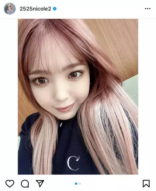 かわいいが止まらない 大人になったなぁ 藤田ニコル 約5年ぶりのピンクヘアに称賛の声 ローリエプレス