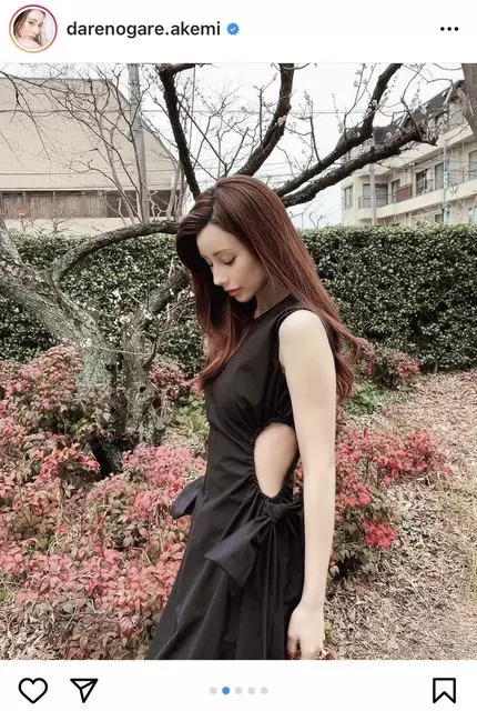 凄い服 寒くなかった ダレノガレ明美の お腹みせ ワンピースに反響 ローリエプレス