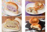 今週新発売のローソンパンまとめ！『もちもちベーグルサンド　ブルーベリークリームチーズとナッツ』、『むぎゅっとベーグル　ベリー』など♪