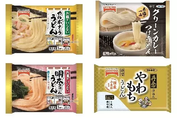 今週新発売のうどんまとめ お皿がいらない カルボナーラうどん グリーンカレーつけうどん など ローリエプレス