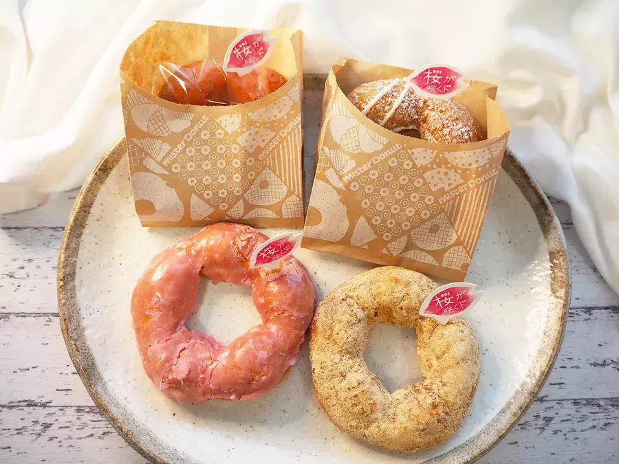 ミスド新作 桜もちっとドーナツ もちっとド 満開 春限定桜ドーナツが今年も登場 ローリエプレス