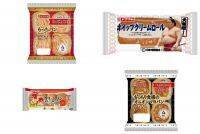 今週新発売の山崎製パンまとめ！『もっちパン　いちご』、『ホイップクリームロール』など♪