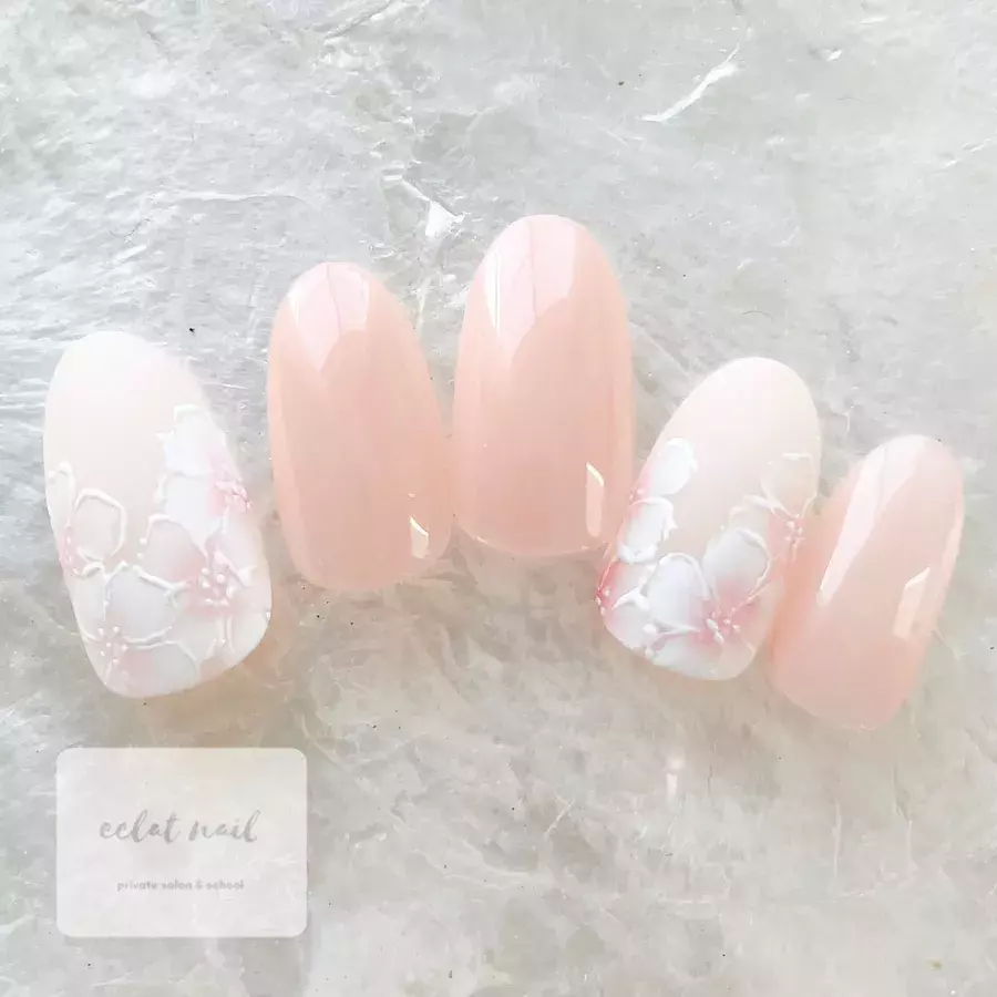 満開の桜ネイルで指先からお花見気分 22 ローリエプレス