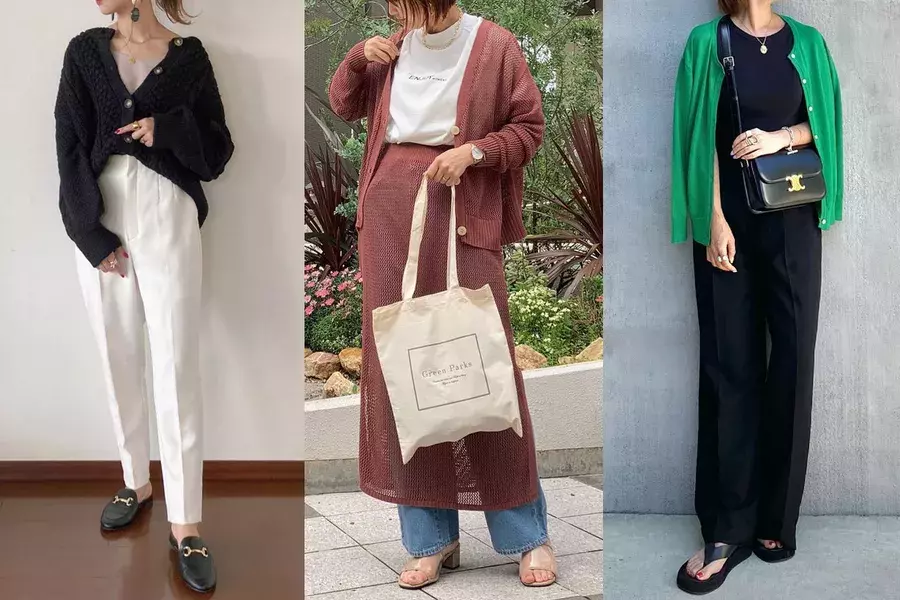 オンとオフどっちも使える カーディガンのレディースコーデ10選 ローリエプレス