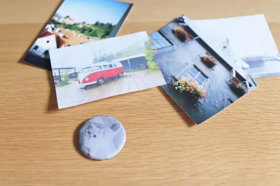 キャンドゥ オリジナル缶バッジを自分で 簡単おしゃれな缶バッジ作成キット ローリエプレス