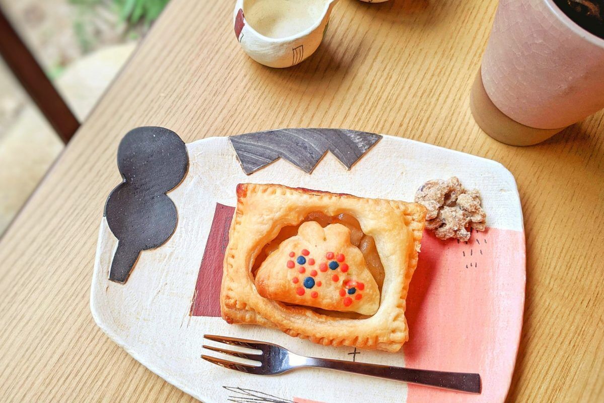 【昭和町】雑貨とカフェ「animoぷらす」の胸キュンがま口アップルパイの6枚目の画像