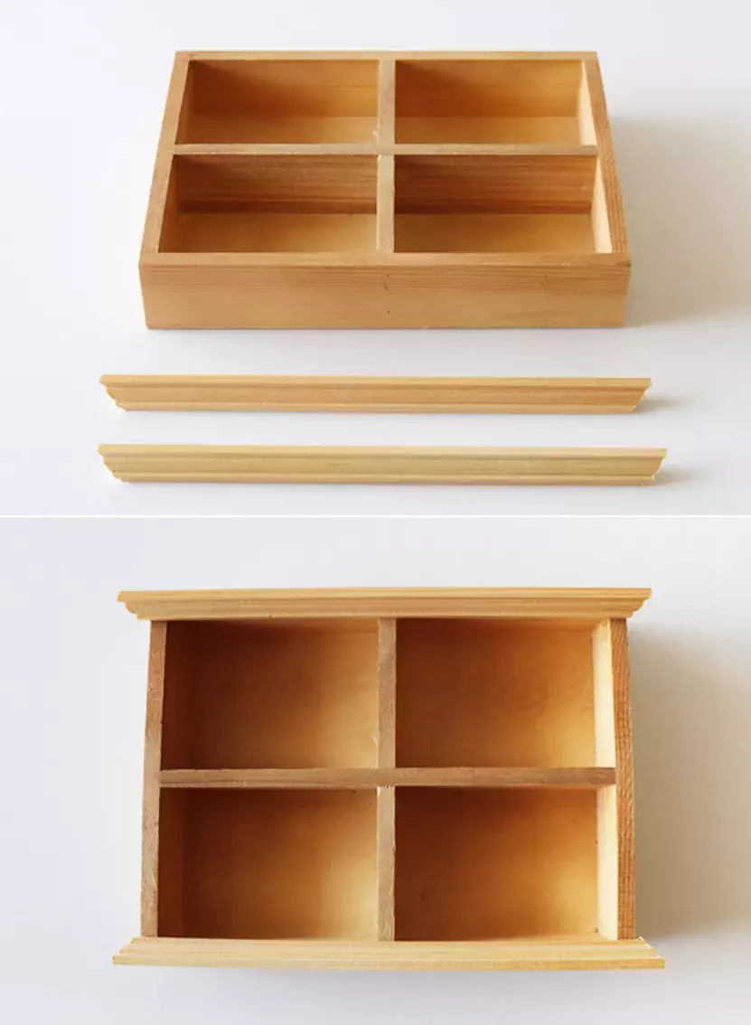 Diy連載 100均木製トレイとモールディングで フレンチシックな飾り箱 ローリエプレス Diy連載 100均木製トレイとモールディングで フレンチシックな飾り箱 ローリエプレス