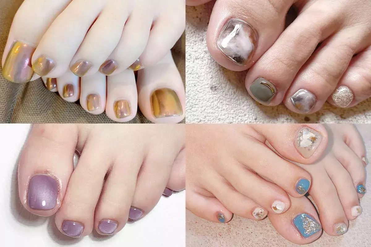 フットネイルデザイン特集 真似したい 夏らしい派手ネイル10選 ローリエプレス フットネイルデザイン特集 真似したい 夏らしい派手ネイル10選 ローリエプレス