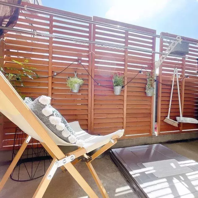 第二のリビングのように使える ベランダで一人キャンプを実践 ローリエプレス